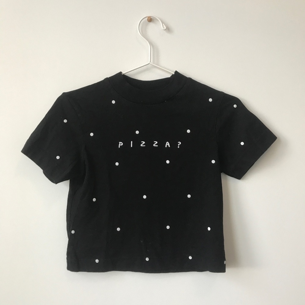 Lazy Oaf Pizza Spot T-shirt - XS